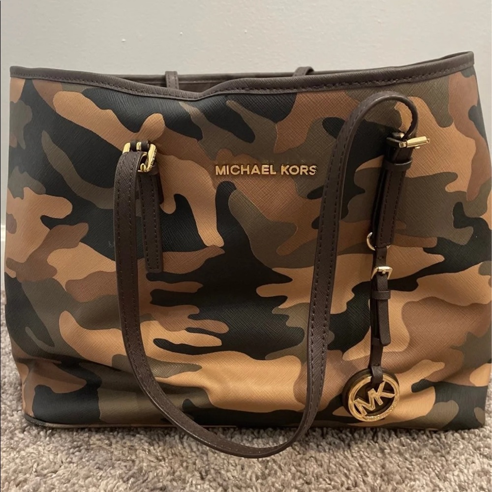 Michael Kors Large Camo Tote
